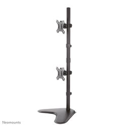 Neomounts by Newstar Full Motion Dual Desk Mount (desk stand) for two 10-32" Monitor Screens - Black